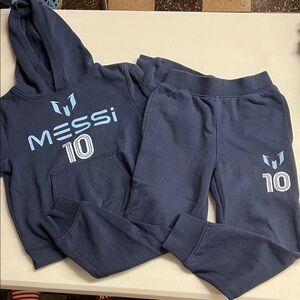 Kids Messi sweatshirt and jogger sweatpants